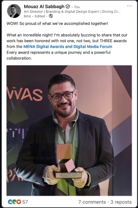 LinkedIn post: Bronze — Best Use of Digital by Sector – Banking & Finance